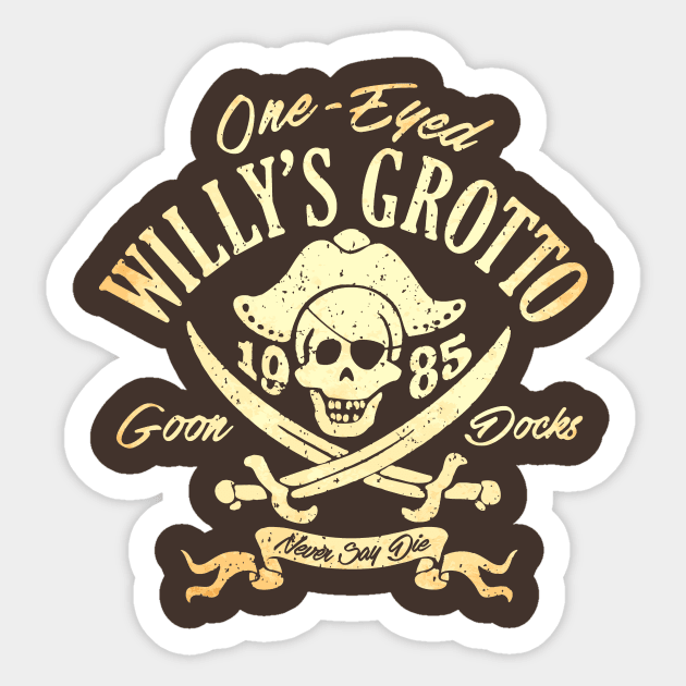 Willy's Grotto Sticker by CoDDesigns